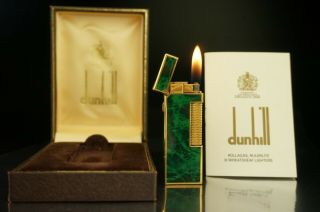 Dunhill Rollagas Lighter - Orings Vintage W/box B75