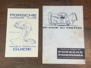 Up - Fixin Der Porsche Vol.  1 - Pca 1956 - 60,  Reg Troubleshooting Guide