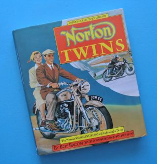 Norton Twins Motorcycle Book Roy Bacon Commando Dominator 77 88 99 Featherbed