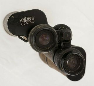 Vintage Carl Zeiss Jena Dekarem 10 x 50 Binoculars 8