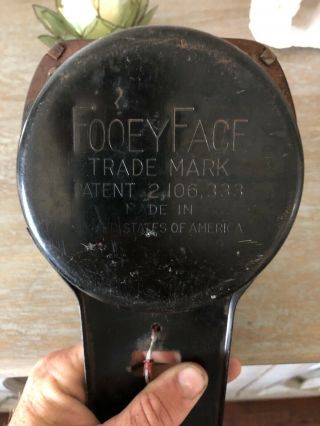 Fooey Face License Plate Topper 3