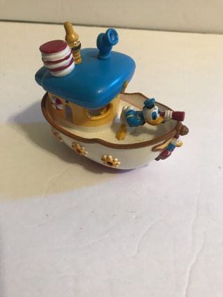 Walt Disney World Miss Daisy Die Cast Toy Donald Duck Boat Steamship S&h