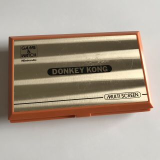 Vintage Nintendo Donkey Kong Game & Watch Dk - 52 Retro Lcd Handheld