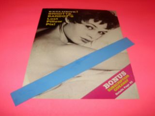 Brigitte Bardot Scrapbook Clippings.