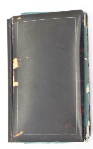 Very rare antique Imperial Russian luxury gold inlay ladies note book/purse 5