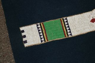 SIOUX BLANKET AND BEADED BLANKET STRIP 2