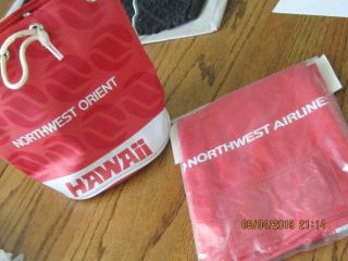 Vintage Northwest Orient Travel Bag/tote,  Northwest Garment Bag Still In Plastic
