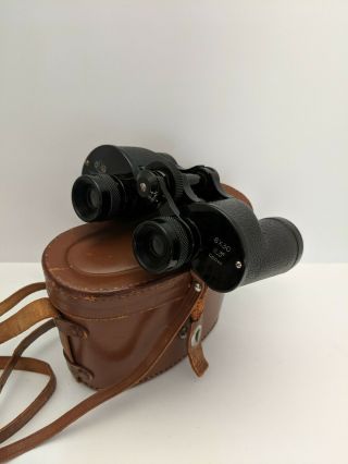 Vintage Ofuna No.  12909 6 X 30 8.  3 Deg Binoculars Coated Optics Made In Japan