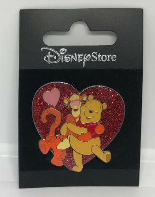 Pin 18739 Uk Disney Store - Heart Hug Pooh & Tigger