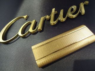 Cartier Oval Lighter - Gold Plated 