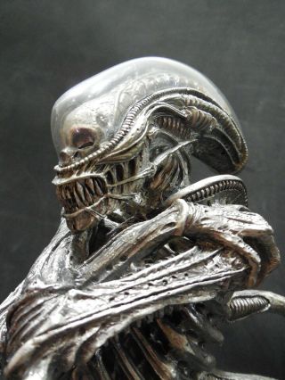 Hr Giger Alien Special Edition Solid Cast Metal Statue Bust Palisades 57