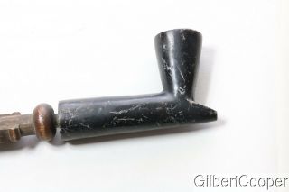 SIOUX PUZZLE PIPE STEM AND STEATITE PIPE 2