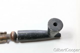 SIOUX PUZZLE PIPE STEM AND STEATITE PIPE 3