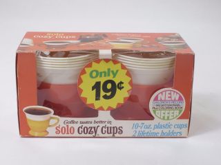Vintage Solo Cozy Coffee Cups 70 