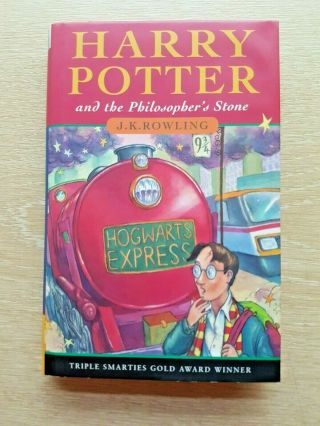 Harry Potter And The Philosophers Stone Bloomsbury Hardback First Edition,