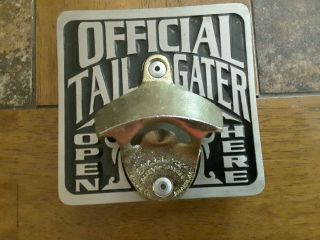 Official Tailgator Bottle Opener Hitch Cover,  2 " Standard