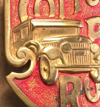 Cotton Belt Route Truck Drivers Hat Badge obsolete circa 1920’s Railroad Train 2