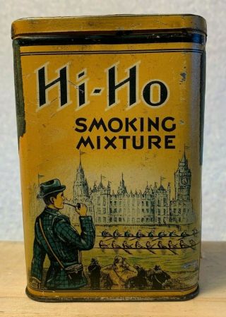 Very Rare Hi - Ho Pocket Tobacco Tin