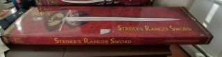 LOTR - Strider ' s Ranger Sword UC1299 Pristine - COLLECTOR ' S ITEM 5