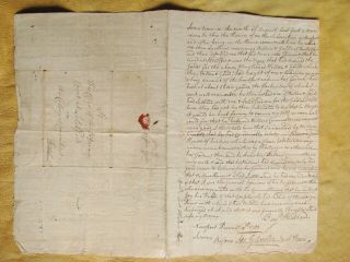 1753 - Litchfield,  Connecticut - Court Document - Weller,  Gould,  Wickham,  Wester