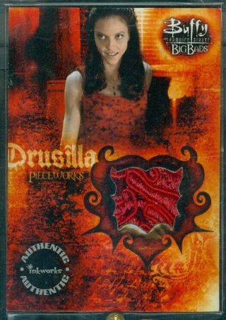 Buffy The Vampire Slayer Big Bad (pw2) Drusilla Pieceworks Card