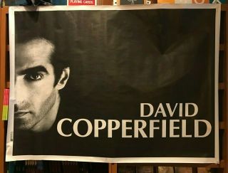 Rare David Copperfield Magician Half Face Style B Argentina Show 1996