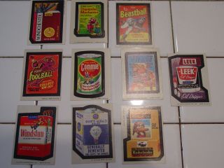 Wacky Packages 70s Titles 10 Ct
