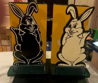 Vintage Stage Size Hippity Hop Rabbits Magic Trick In