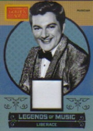 2014 Panini Golden Age Legends Of Music Liberace Swatch