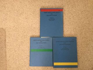 Sight Reduction Tables For Air Navigation Epoch 1985 Volumes 1 - 3