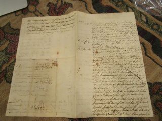 Vt William Penn 1692 Colonial Philadelphia Pennsylvania Land Title Document 1751 4