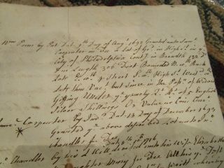 Vt William Penn 1692 Colonial Philadelphia Pennsylvania Land Title Document 1751 5