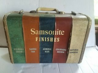Samsonite Salesman Sample Suitcase Vintage Advertising Display