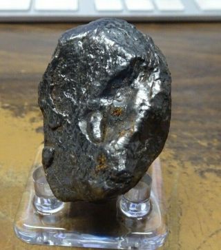 96 Gm.  Canyon Diablo Iron Meteorite ; Top Grade; Arizona Stand