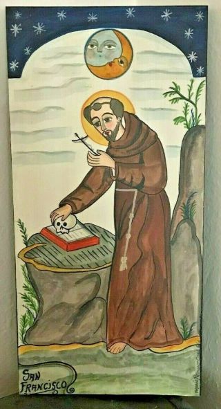 St.  Francis Of Assisi,  San Francisco2,  Retablo,  Santo,  Saint,  Franciscans