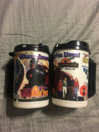 Grandfathered Silver Dollar City Mugs 2002