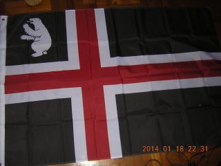 100 Reproduced Flag Of Svalbard Norway Ensign 3x5ft Greenland Scandinavia