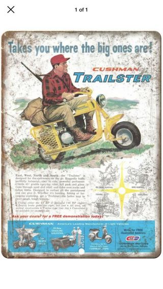 1960 Cushman Trailster Motor Scooter 12