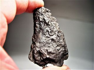 Nicely Shaped Specimen Dronino Ataxite Iron Meteorite Individual 133.  6 Gms