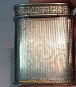 Unusual Antique Petrol Pocket Lighter - S.  O.  Bigney & Company 1912,  Regular Size
