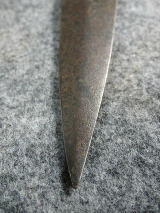 Mid 1800s Trapper Trader Dagger Knife Walnut Grip Hudson ' s Bay Company 6