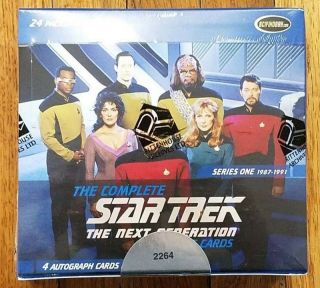 Rittenhouse The Complete Star Trek The Next Generation Series 1 Case 12 Boxes