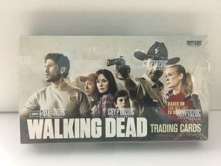 2011 Cryptozoic The Walking Dead Amc Season 1 Trading Cards Box Rare