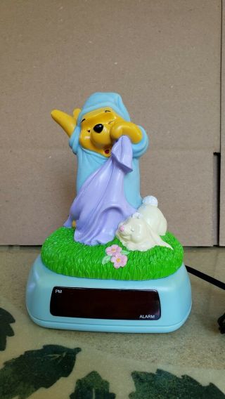 Disney Winnie The Pooh Digital Alarm Clock And Night Light