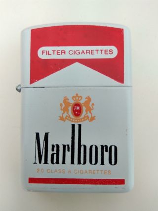 Marlboro Cigarette Lighter Champ (type Zippo) 1990s Old Stock