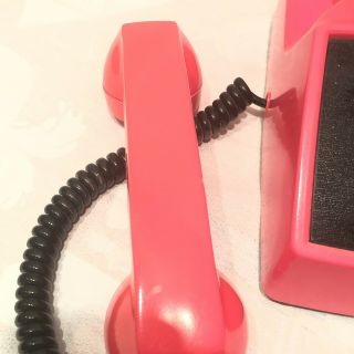 Retro Hot Pink ITT Collectible Phone TouchTone Vintage 2