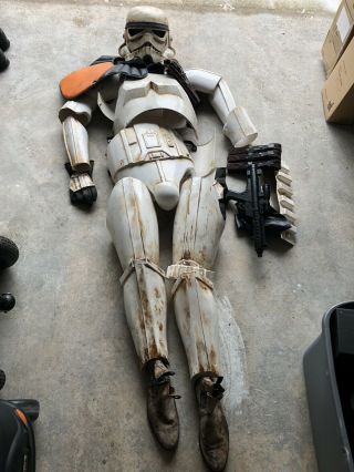 Star Wars Sandtrooper (td) 501st Approved Ap Armor Complete