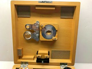 Carl Zeiss Microscope Universal Rotary Stage Axis Microscope Set Fedorov 3
