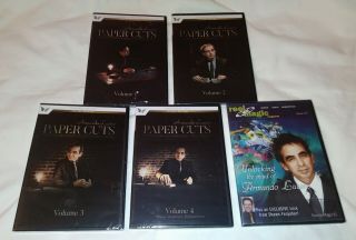 Armando Lucero Card Magic 5 Dvd Paper Cuts
