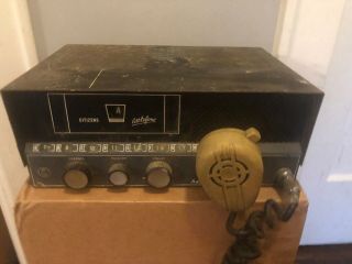 Vintage Hallicrafters Citizens Littlefone Model Cb - 3a Cb Radio Transceiver